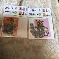 【新品未開封】 ディズニー ズートピア　ステッカー