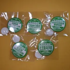 ジョジョの奇妙な冒険 杜王町循環 5種コンプリート 缶バッジ 杜王交通バス停留所