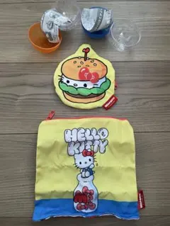 【新品】ハローキティ エッジーバラエティーコレクション ハンバーガー スクエア