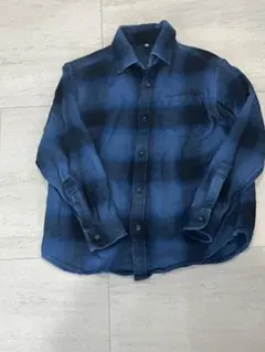 UNIQLO ユニクロ　フランネルチェックシャツ　120