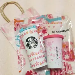 スターバックス 新品 タンブラー & さくらクロス セット