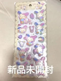 サンリオ　ウサハナ　もちもちマシュマロシール