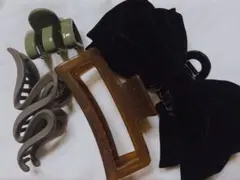 ヘアクリップ 4点 セット