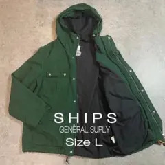【3WAY/美品】SHIPS マウンテンパーカー グリーン L ライナー付