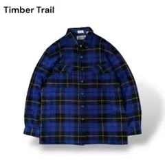 Timber Trail ヘビーネルシャツ 中綿キルティング チェックシャツXL