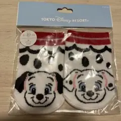 【新品未使用品】ディズニー　101匹わんちゃん　ベビーソックス(9-11cm)