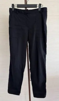 theory luxe リネンカーゴパンツ(ブラック)のサムネイル