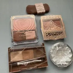 キャンメイク　セザンヌ　コスメセット　メイクブラシセットおまけ