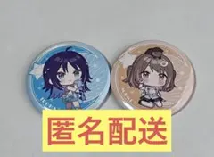 超かぐや姫！ サンシャイン水族館 ミニキャラ缶バッジ 芦花 2点セット