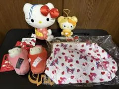 Hello Kitty まとめ売り がま口ショルダー ぬいぐるみ マスコット