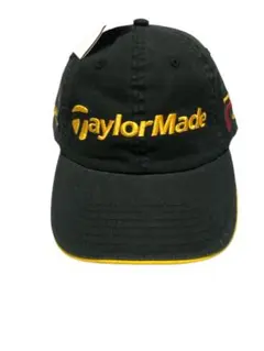 【未使用・タグ付き】テーラーメイド ゴルフキャップ L/XL ブラック×イエロー
