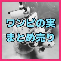 ワンピの実まとめ売り☆あにまるチョッパー・ハイキングベア他