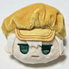 Dr.STONE ダイソー 西園寺羽京 フェイスぬいぐるみキーホルダー
