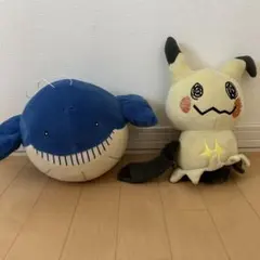 ミミッキュ　ホエルコ　ぬいぐるみ　ポケモン