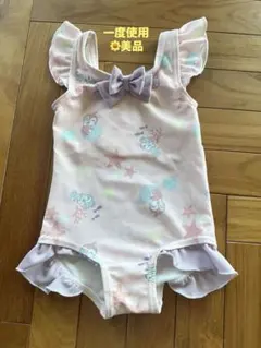 アンパンマンドキンちゃんこきんちゃんフリルワンピース水着 80サイズ