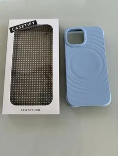 ケースティファイ　ウェーブシリコンケース　iPhone15