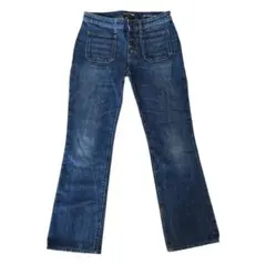 SAINT LAURENT PARIS デニムパンツ ボタンフライ フレアのサムネイル