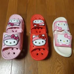 韓国限定 ハローキティ サンダル サンリオ 3セット キティちゃんのサムネイル