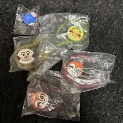 アニメキャラクター カプセルトイ 5個セット　アンパンマン　サンリオ