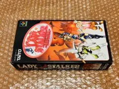 【レディストーカー・箱・取扱説明書付き・Super Famicom】