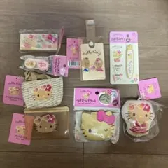 サンリオ 日焼けキティ ダイソー セリア キャンドゥ ８個セット