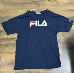FILA メンズ 半袖Tシャツ ネイビーのサムネイル