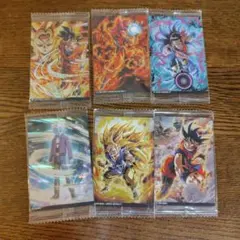 ドラゴンボールカードセット6枚