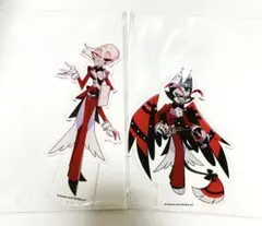 ハズビンホテル アニメイトカフェ アクリルスタンド 2点 アダム ルシファー ハズビンホテル カフェ アクリルスタンド ルシファー&アダム 2点セット