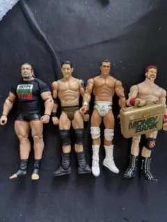 WWEフィギュアセット 4体 マネー・イン・ザ・バンク付