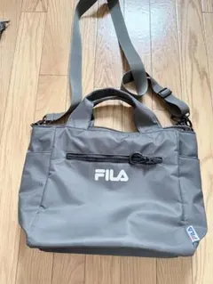 FILA 2WAY ショルダーバッグ グレーのサムネイル