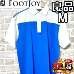 【早い者勝ち✨】フットジョイ メンズ 半袖 ポロシャツ M ツートンカラーのサムネイル