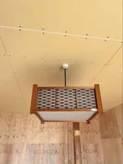 和風シーリングライト(電気傘)