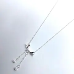 新品　バタフライネックレス　華奢　小ぶり　蝶々　S925 シルバー　silver