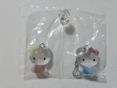 Hello Kitty クリアマスコット チャーム 2個セット