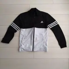 adidas ジャージ ブラック/ホワイト J 150