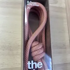 Topologie the strap 8.0mm ストラップ 薄オレンジ✨新品