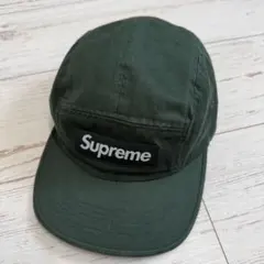 【希少】Supreme washed chino twill camp cap