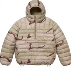 Supreme Micro Down Half Zip L デザートカモ