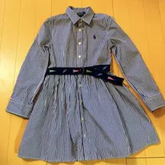 ラルフローレンキッズシャツワンピース7歳
