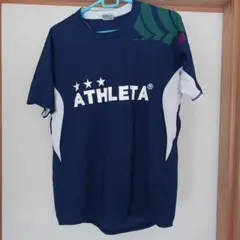 ATHLETA 半袖シャツ M ネイビー