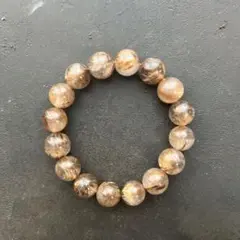 ブラウンルチルブレスレット