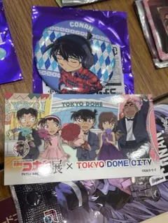 名探偵コナン 缶バッジ 東京ドームシティ