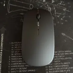 薄型ワイヤレスマウス ブラックのサムネイル