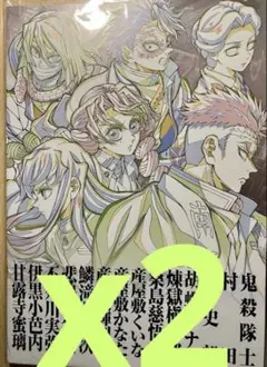 劇場版 映画 鬼滅の刃無限場編 入場者特典 第12弾 パンフレット副読本鬼殺隊編