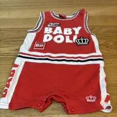 再値下げ★BABYDOLL ベビー ロンパース 70cm バスケのサムネイル