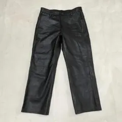 専用 EARTH HAND MADE クロス 十字架パッチ レザーパンツ 極美品