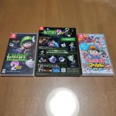 新品　ステッカー付 ルイージマンション2 HD　桃太郎電鉄ワールド　switch