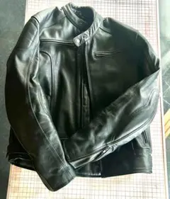 グッドラックゴーストライダーレザージャケット 牛革 - メルカリ