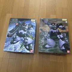 HGジオング＋MGドム足 ミキシング改造 パーフェクトジオング風 全塗装