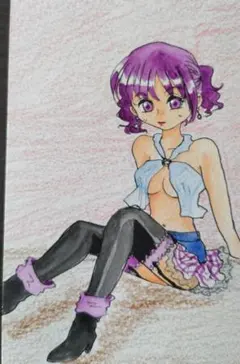 手描きイラスト アナログイラスト オリジナル